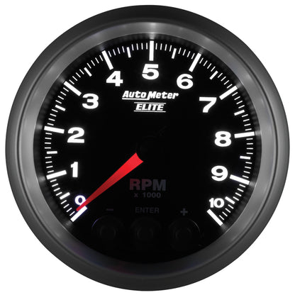Autometer Street Progressive Shift Light 85.7mm Tachometer 0-10,000 RPM 5697