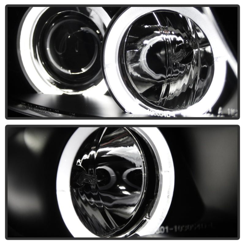 Spyder BMW E90 3-Series 06-08 Projector LED Halo Amber Reflctr Rplc Bulb Blk PRO-YD-BMWE9005-AM-BK - eliteracefab.com
