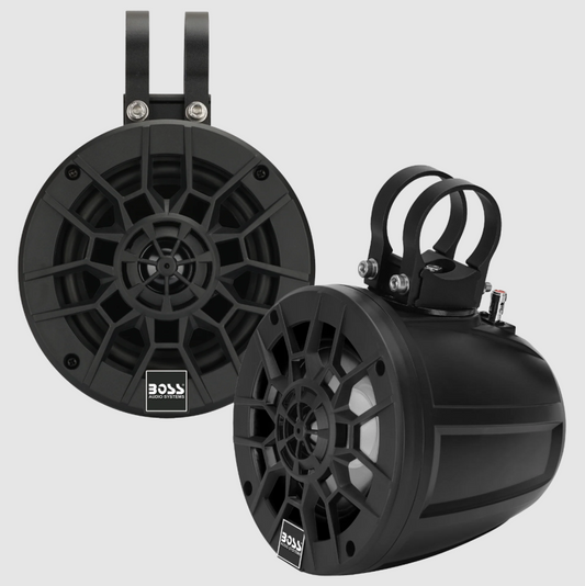 BOSS Audio Systems ATV/UTV Marine IPX6 Waketower Speakers - MPWT50