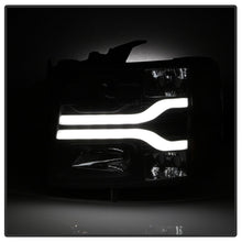 Load image into Gallery viewer, Spyder Chevy Silverado 1500 07-13 Version 3 Projector Headlights - Black PRO-YD-CS07V3-LBDRL-BK - eliteracefab.com