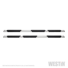 Load image into Gallery viewer, Westin 99-16 Ford F-250/350/450/550 Crew Cab 6.75ft. Bed R5 M-Series W2W Nerf Step Bars - Polish SS