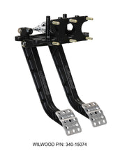 Load image into Gallery viewer, Wilwood Adjustable-Trubar Dual Pedal - Brake / Clutch - Rev. Swing Mount - 6.25:1 - eliteracefab.com