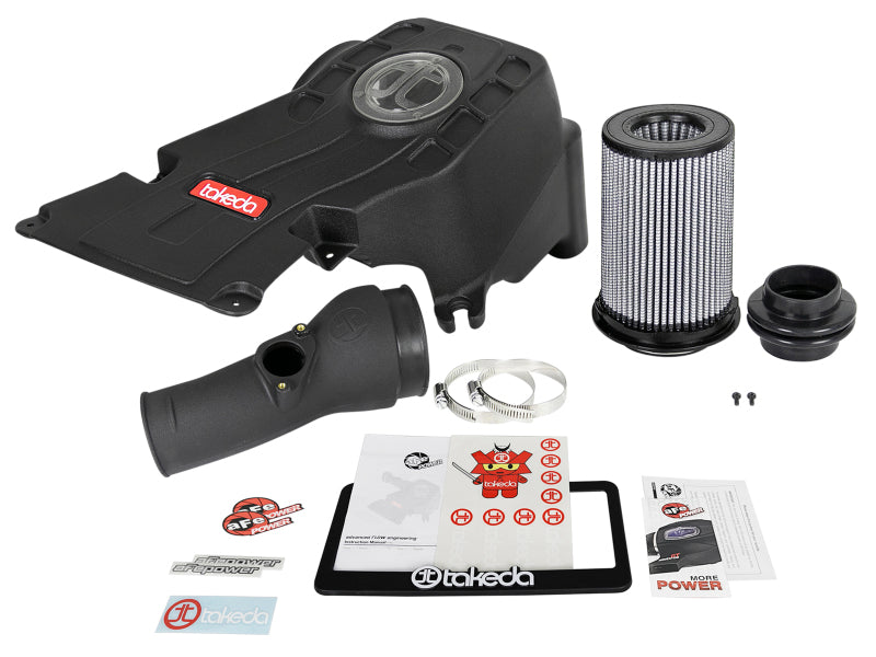 aFe Takeda Momentum Pro Dry S Cold Air Intake System 2018 Honda Accord I4 1.5L (t) - eliteracefab.com