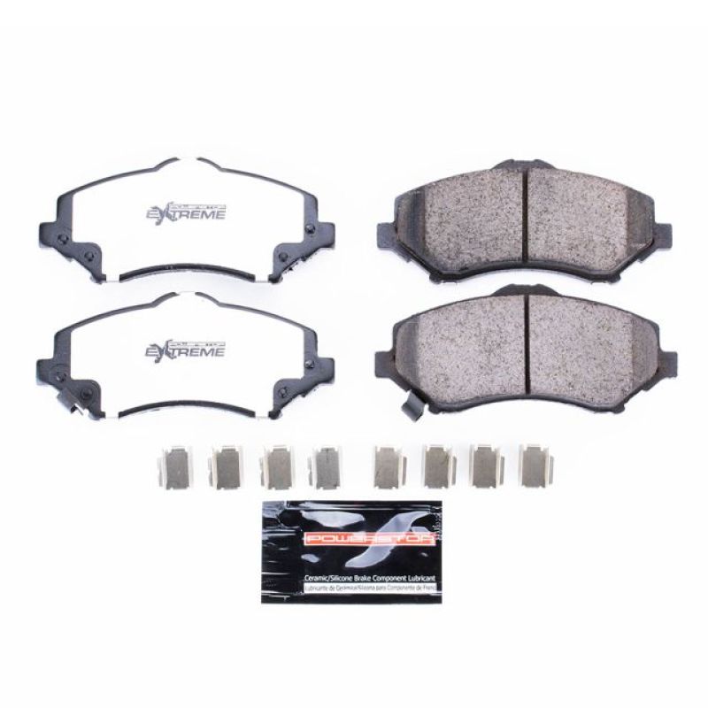 Power Stop 08-16 Chrysler Town & Country Front Z36 Truck & Tow Brake Pads w/Hardware - eliteracefab.com