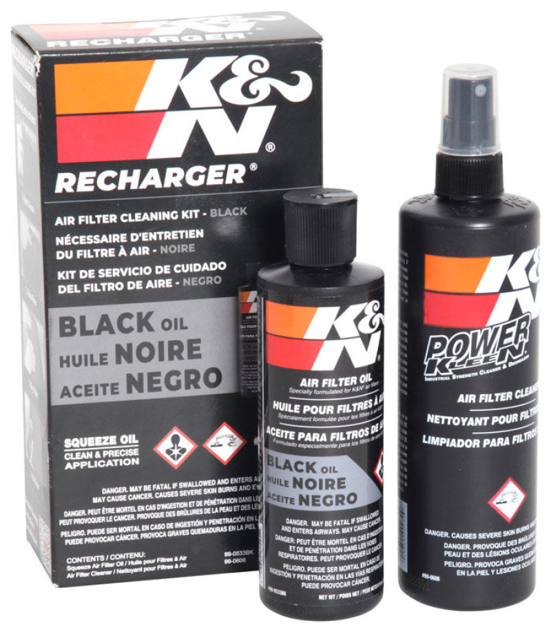 K&N Filter Cleaning Kit - Squeeze Black - eliteracefab.com