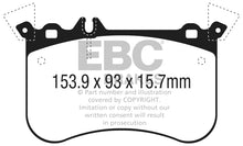 Load image into Gallery viewer, EBC 2014+ Mercedes-Benz CLA45 AMG 2.0L Turbo Redstuff Front Brake Pads - eliteracefab.com