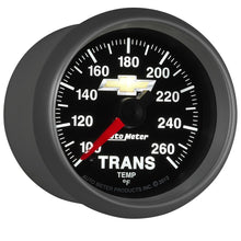 Load image into Gallery viewer, Autometer Performance Parts 52mm 100-260 Deg F Trans Temp COPO Camaro Gauge Pack