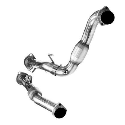 Kooks 06-10 Jeep SRT8 6.1L 1 7/8in x 3in SS Longtube Headers and Catted SS Connection Pipes - eliteracefab.com