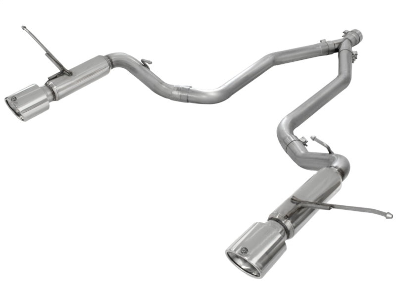 aFe MACHForce XP 14+ Jeep Grand Cherokee V6 3.0L (td) 2.5in DPF-Back 409SS Exhaust w/Resonators aFe