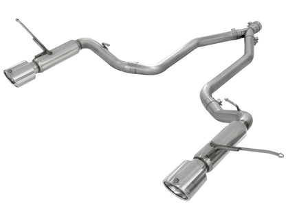 aFe MACHForce XP 14+ Jeep Grand Cherokee V6 3.0L (td) 2.5in DPF-Back 409SS Exhaust w/Resonators aFe