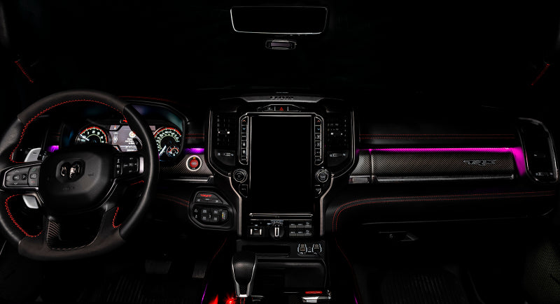 Oracle 19-22 Ram Fiber Optic LED Interior Ambient Dash Kit - ColorSHIFT (3PCS) - ColorSHIFT - eliteracefab.com