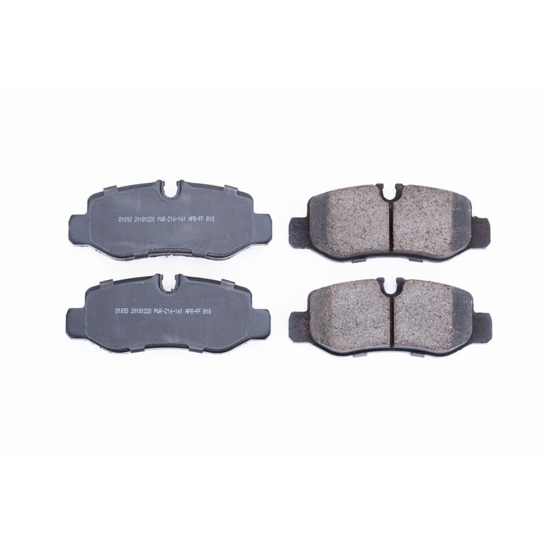 Power Stop 16-19 Mercedes-Benz Metris Rear Z16 Evolution Ceramic Brake Pads - eliteracefab.com