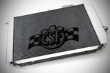 CSF Cooling - Racing & High Performance Division Universal Radiator, Dual core w/B-Tube Tech, AN fittings, Triple pass design