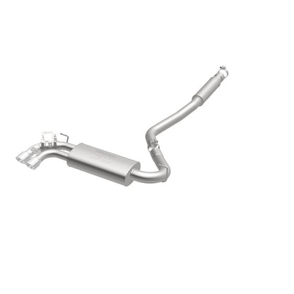 MagnaFlow CB SS 2.5/3in Dual Straight DS Rear Ext 3in Tip 12-15 BMW 328i /428i 2.0L Coupe Sedan Magnaflow