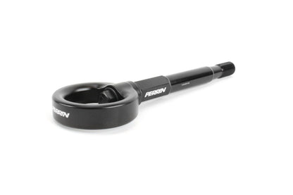 Perrin 08-14 Subaru WRX/STI Sedan Tow Hook Kit (Rear) - Black Perrin Performance