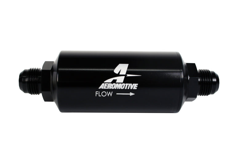 Aeromotive Fuel Filter 40 Micron AN-10 Male Black - eliteracefab.com