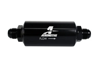 Aeromotive Fuel Filter 40 Micron AN-10 Male Black - eliteracefab.com