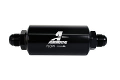 Aeromotive Fuel Filter 10 Micron AN-10 Male Microglass Black - eliteracefab.com