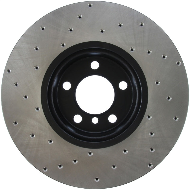 STOPTECH 12-15 BMW 335I DRILLED LEFT FRONT ROTOR, 128.34140L - eliteracefab.com