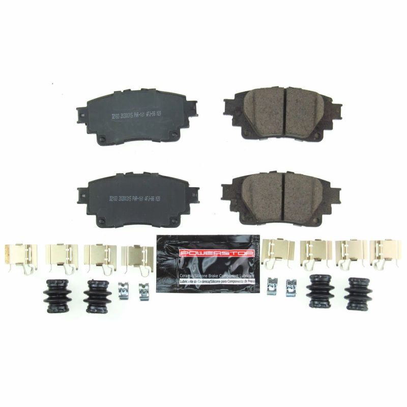 Power Stop 2019 Toyota Corolla Rear Z23 Evolution Sport Brake Pads w/Hardware PowerStop