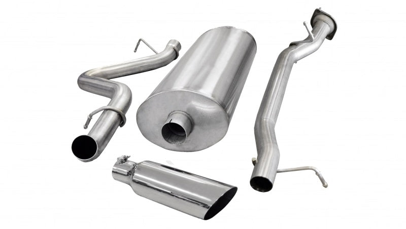 Corsa/dB 07-10 Chevrolet Silverado Ext. Cab/Long Bed 2500 6.0L V8 Polished Sport Cat-Back Exhaust CORSA Performance