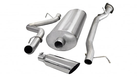 Corsa/dB 07-10 Chevrolet Silverado Ext. Cab/Long Bed 2500 6.0L V8 Polished Sport Cat-Back Exhaust CORSA Performance