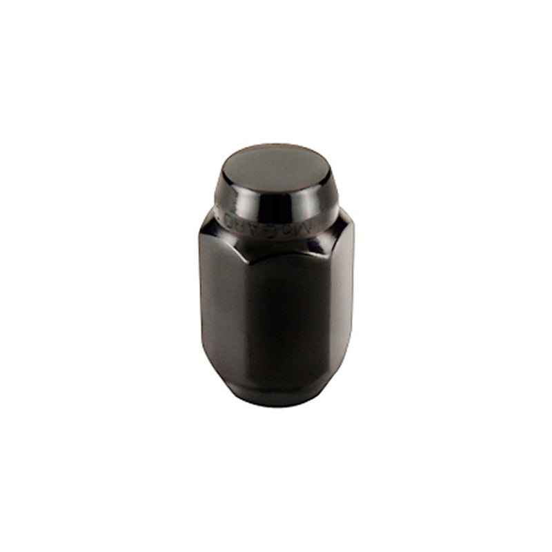 McGard Hex Lug Nut (Cone Seat) 1/2-20 / 13/16 Hex / 1.5in. Length (4-Pack) - Black - eliteracefab.com