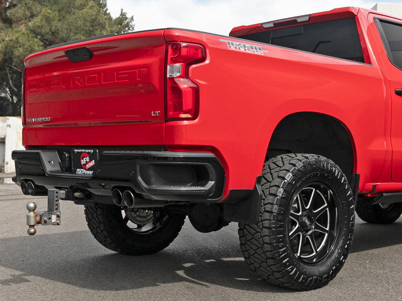 aFe Vulcan Series 3in 304 SS Exhaust Cat-Back w/ Black Tips 2019 GM Silverado/Sierra 1500 V8-5.3L aFe