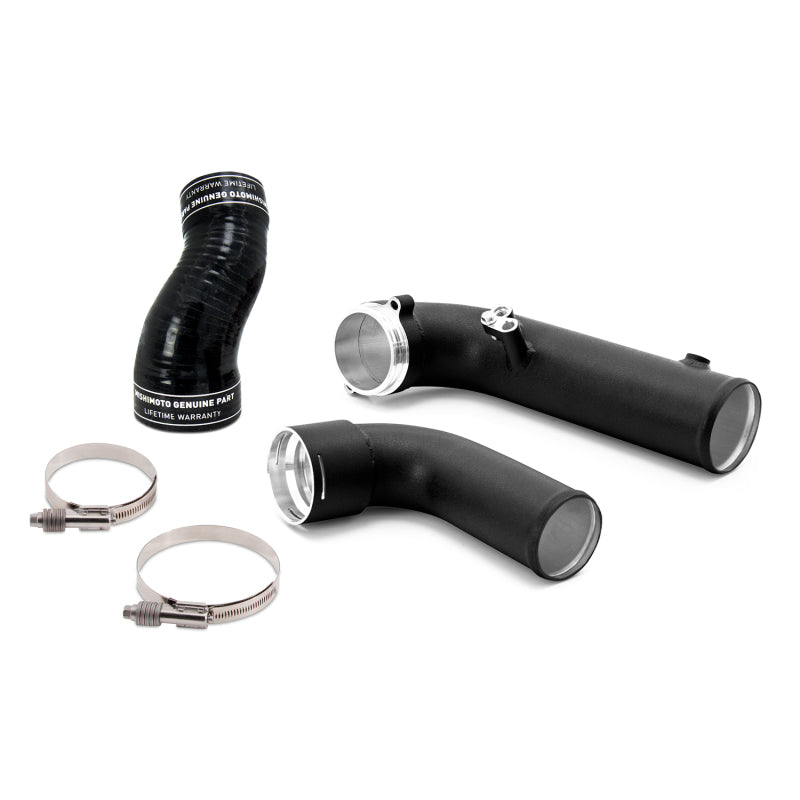 Mishimoto 2020+ Toyota Supra Charge Pipe Kit - Micro-Wrinkle Black - eliteracefab.com