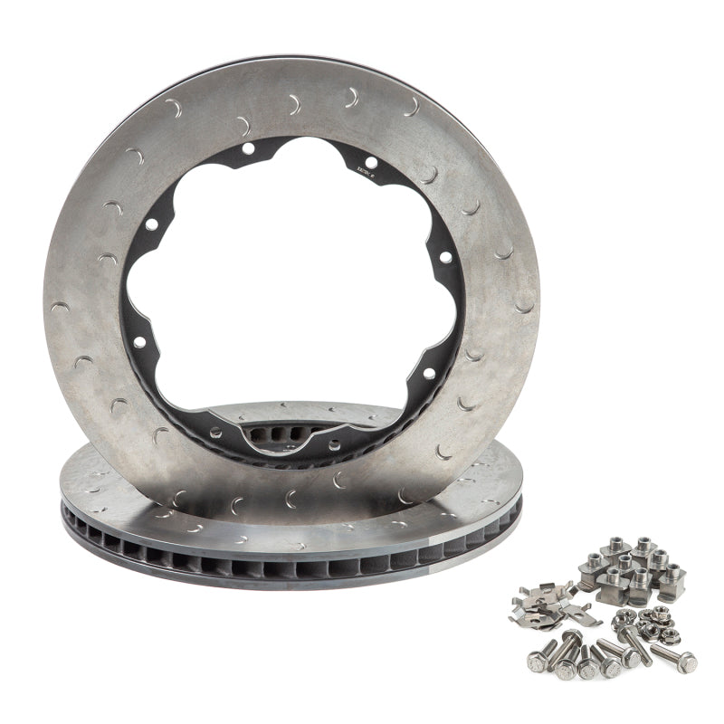 Alcon Nissan R35 GTR Gen 1/2 Rear Right 380X30mm Rotor Ring Kit - eliteracefab.com