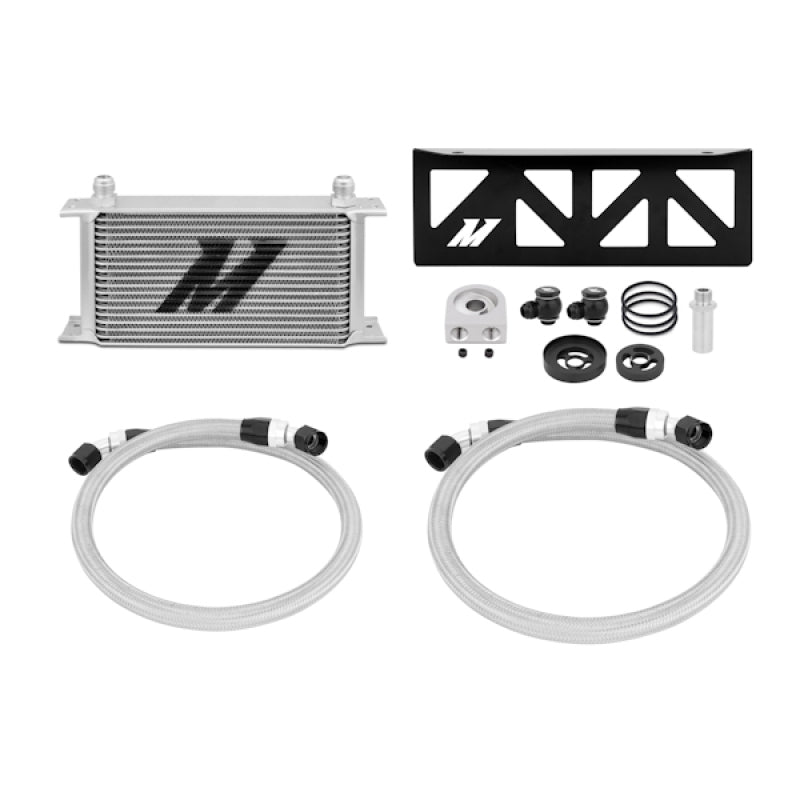 Mishimoto 13+ Subaru BRZ / 13+ Scion FR-S Oil Cooler Kit - Silver - eliteracefab.com