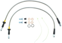 Load image into Gallery viewer, STOPTECH 02-06 MINI &amp; MINI S STAINLESS STEEL FRONT BRAKE LINE KIT, 950.34007 - eliteracefab.com