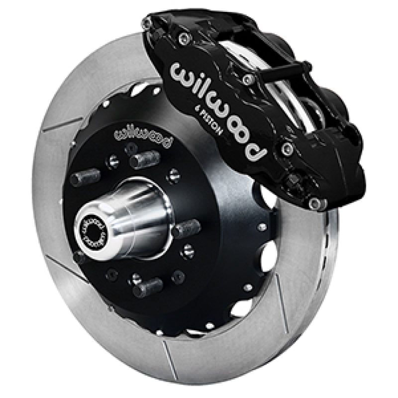 Wilwood 55-57 Chevy Bel Air Superlite 6R Kit, 5 x 4.50in/4.75in Hub - 12.88in Slotted Rotor Wilwood