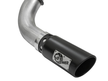 aFe ATLAS Exhaust 4in DPF-Back AL Nissan Titan XD 2016 V8-5.0L (td) aFe