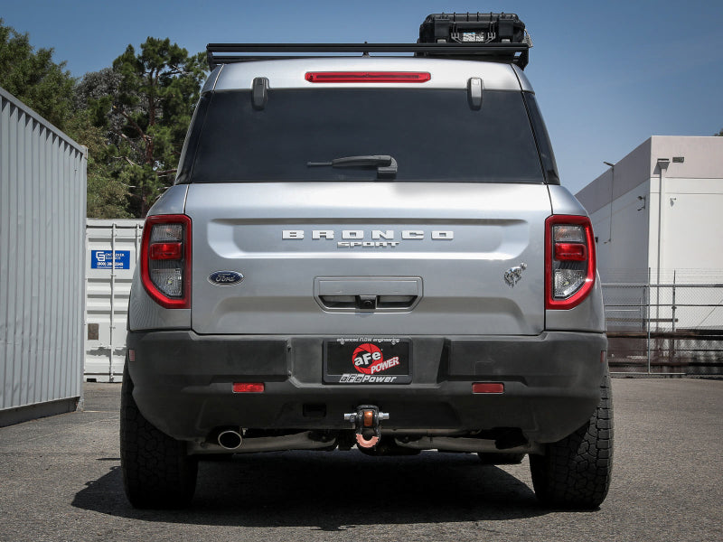 aFe Ford Bronco Sport 21-22 L3-1.5L (t)/L4-2.0L (t) Vulcan Axle-Back Exhaust System- Polished Tips aFe