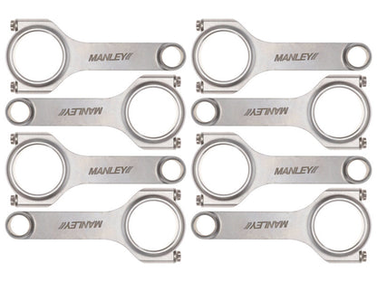Manley Chevy Big Block 6.385in H Beam Connecting Rod Set (Set of 8)