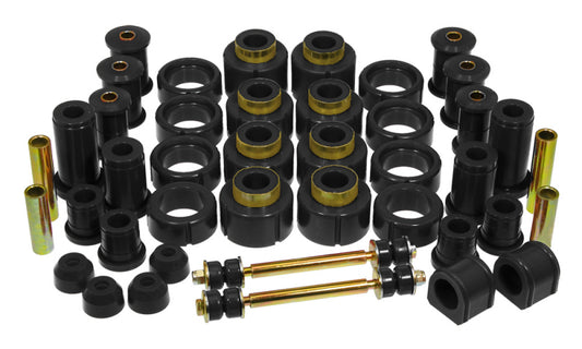 Prothane Total Vehicle Suspension Bushing Kit for 1988–98 Chevy/GMC Full-Size 4WD, Black – 7-2022-BL