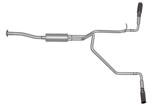 Gibson 15-19 Chevrolet Colorado LT 2.5L 2.25in Cat-Back Dual Extreme Exhaust - Aluminized - eliteracefab.com