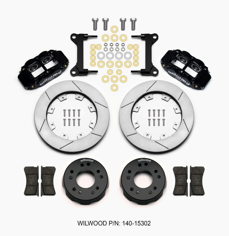 Wilwood Narrow Superlite 6R Front Kit 12.19in 63-87 C10 w/ Wilwood Pro Spindles Wilwood