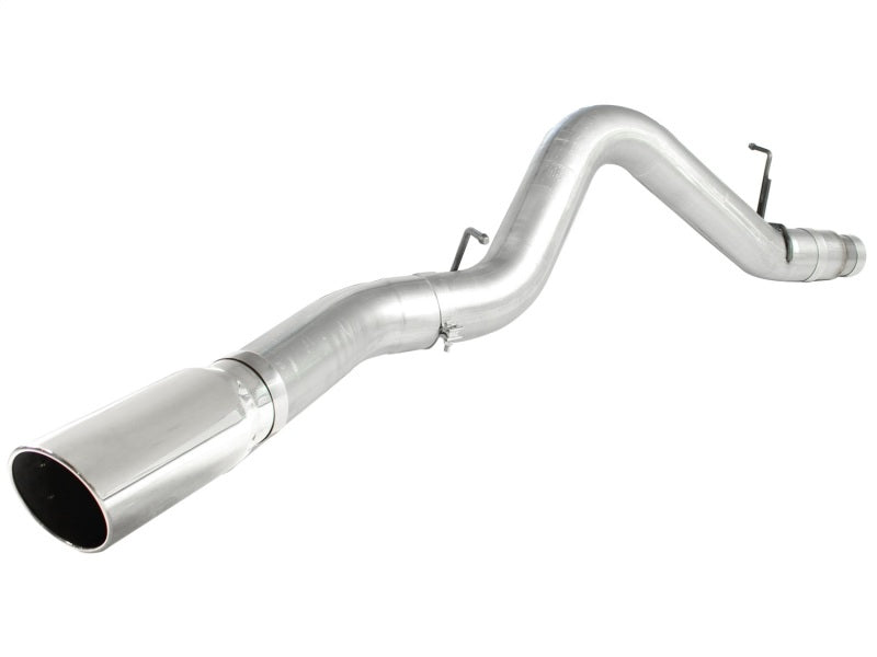 aFe Atlas Exhaust 5in DPF-Back Al Steel 11-13 GM Diesel Trucks V8-6.6L (td) LML (Pol Tip) aFe