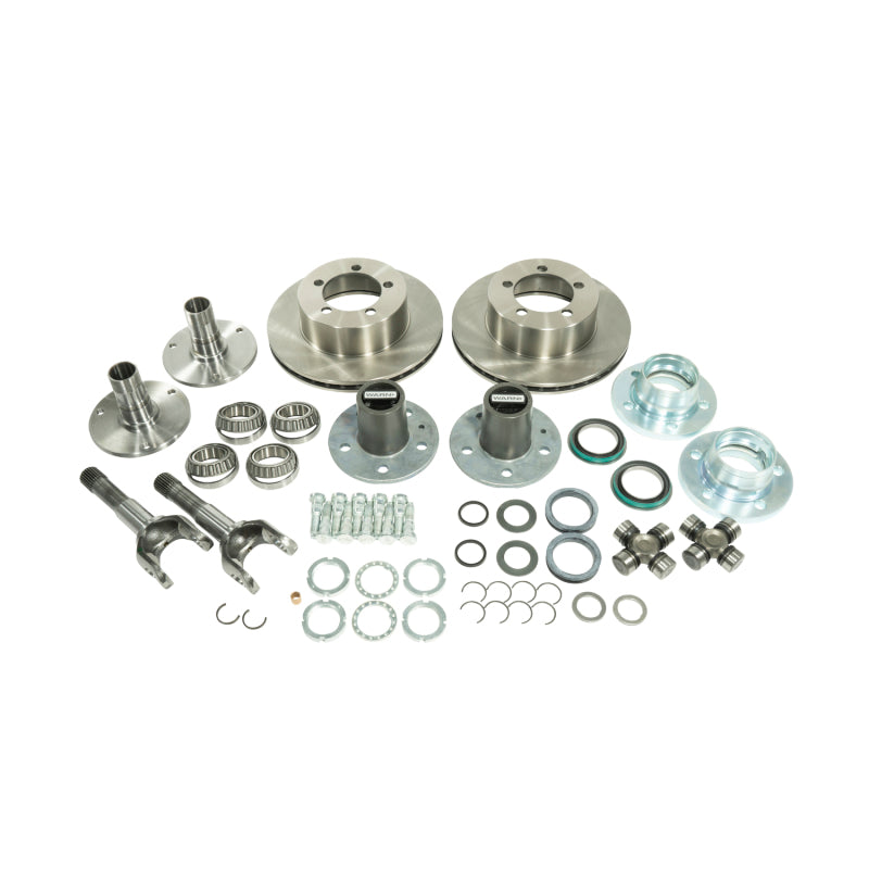 Yukon Gear Spin Free Locking Hub Conv Kit For Dana 30 & Dana 44 TJ / XJ / YJ / 27 Spline / 5 X 4.5in - eliteracefab.com