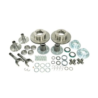 Yukon Gear Spin Free Locking Hub Conv Kit For Dana 30 & Dana 44 TJ / XJ / YJ / 27 Spline / 5 X 4.5in - eliteracefab.com