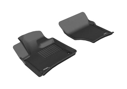 3D MAXpider L1AD02611509 2007-2015 Audi Q7 Kagu 1st Row Floormat - Black
