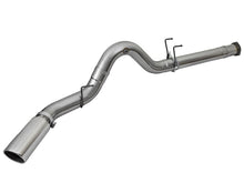 Load image into Gallery viewer, aFe LARGE BORE HD 5in 409-SS DPF-Back Exhaust w/Polished Tip 2017 Ford Diesel Trucks V8 6.7L (td) - eliteracefab.com