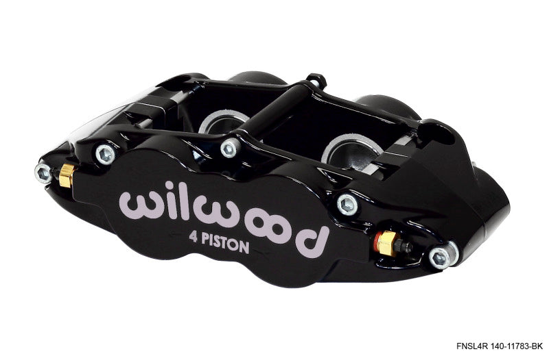 Wilwood Caliper-Narrow Superlite 4R - Black 1.25/1.25in Pistons 1.10in Disc Wilwood