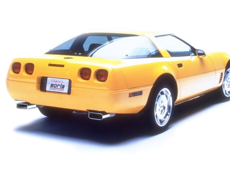 Borla 92-96 Chevrolet Corvette Hatchback/Conv 5.7L 8cyl 4/6 Spd Touring SS Catback Exhaust - eliteracefab.com