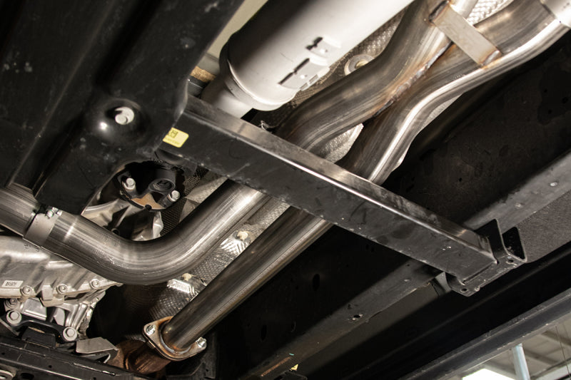Corsa 21-22 Dodge Ram TRX Crew Cab Xtreme Catback Exhaust Dual Rear Black Tip - eliteracefab.com