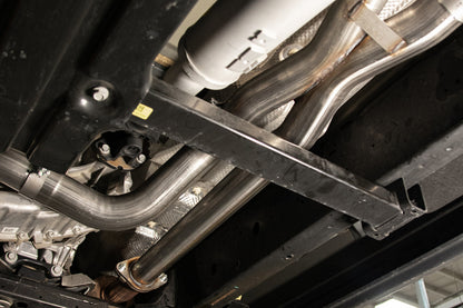Corsa 21-22 Dodge Ram TRX Crew Cab Xtreme Catback Exhaust Dual Rear Black Tip - eliteracefab.com