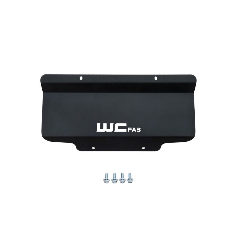 Wehrli 11-19 GM Duramax 6.6L Lower Splash Shield Kit - Fine Texture Black - eliteracefab.com