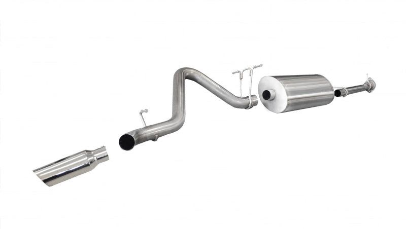 Corsa/dB 11-12 Chevrolet Silverado Ext. Cab/Std. Bed 2500 6.0L V8 Polished Sport Cat-Back Exhaust CORSA Performance